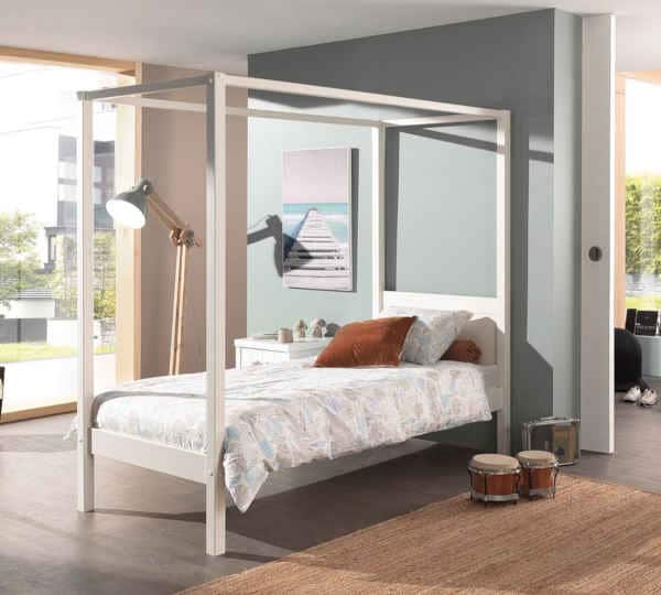 lit à baldaquin PINO