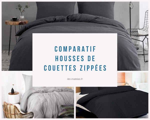 housse de couette zippée