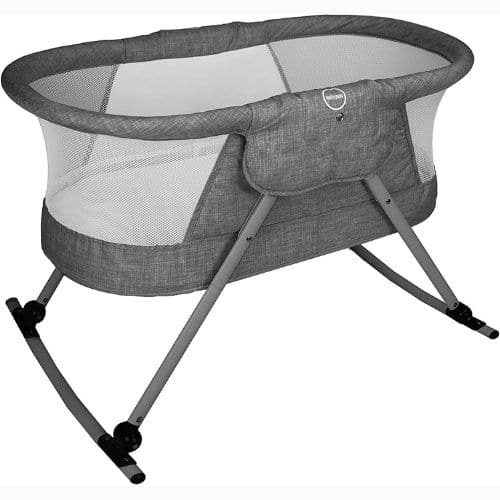 Filet De Berceau Respirant 55x90x55 Cm - Housse De Protection à Fermeture Éclair, Pour Lit, Poussette, Anti-Poussière Et Insectes - 5