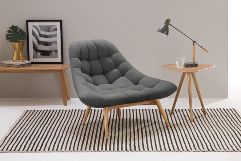 fauteuil velours bleu nuit - Maison Chez Nous