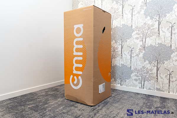 Matelas emma hybride bien emballe