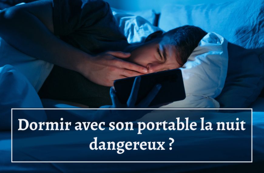 Dormir avec portable la nuit