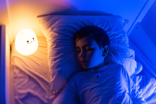 Veilleuse et sommeil enfant influence